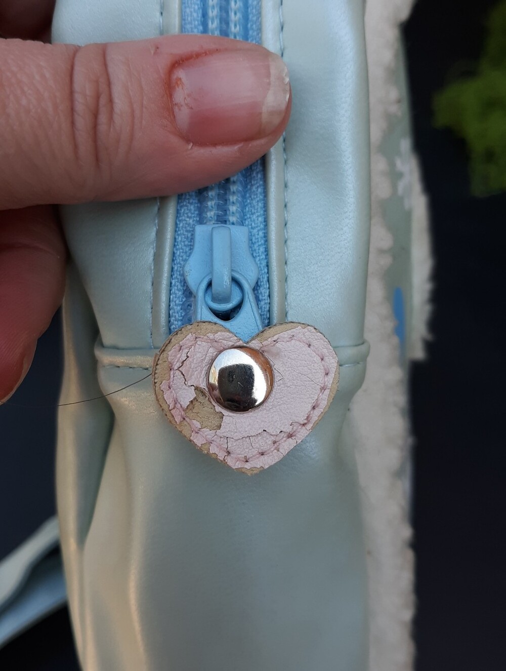 Hello Kitty Blue Ice Skating Mini Backpack Y2K Vintage Kitchy Adult Size - Picture 6 of 15